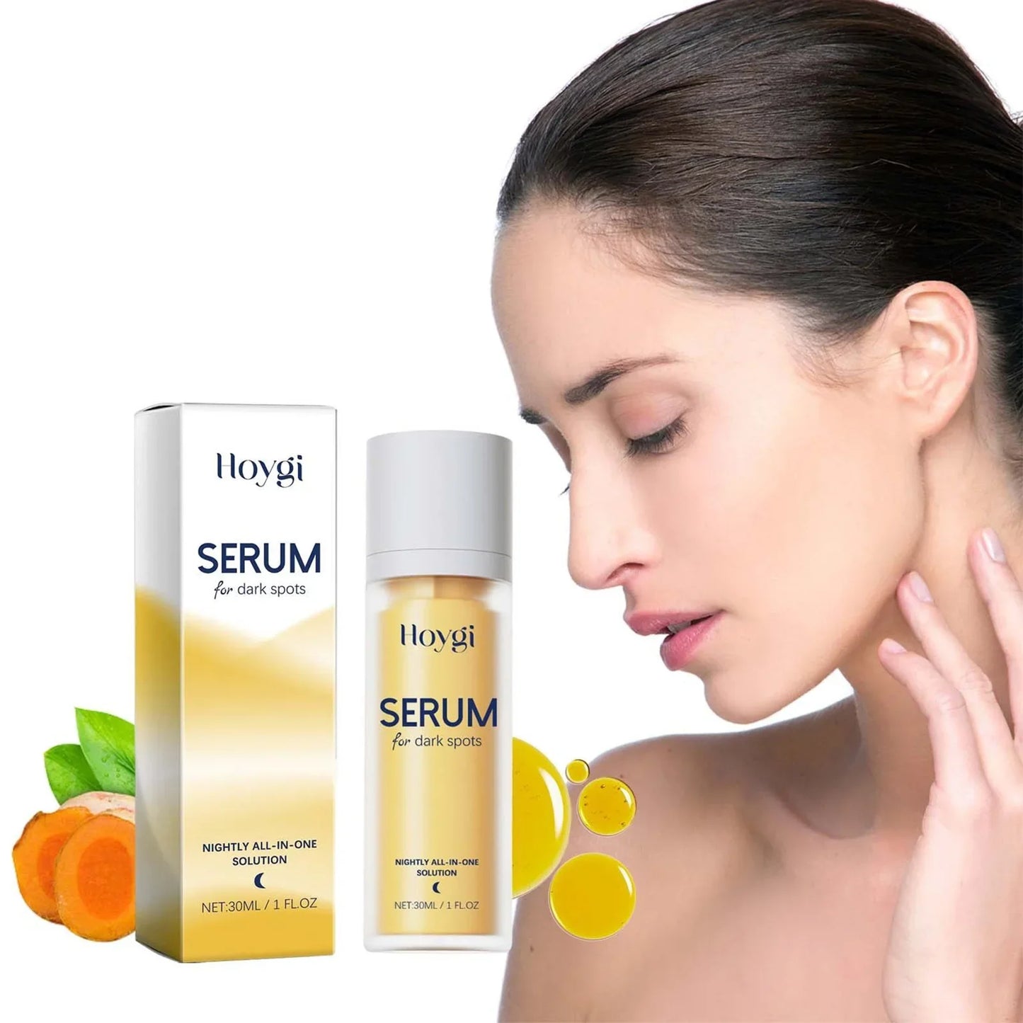 Whitening Freckle Serum Remove Dark Spot Melanin Correcting Pore Shrinking Brightening Skin Moisturizing Hyaluronic Acid Essence